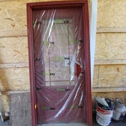 36" Exterior Door New! Black FRIDAY Deal 