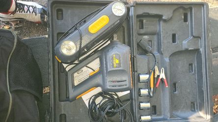 Impact wrench and air pump for vehicle