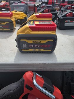 Dewalt 9.0 Flexvolt Batterys