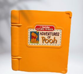 Disney See 'n Say Story Maker Adventures of Pooh - vintage 1991