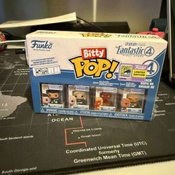 Exclusive Funko Bitty Pop Fantastic 4 Exclusive