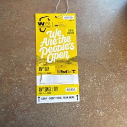 Waste management Phoenix Open Ticket