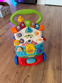 Sit to stand baby walker
