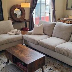 Down Couch + Love Seat