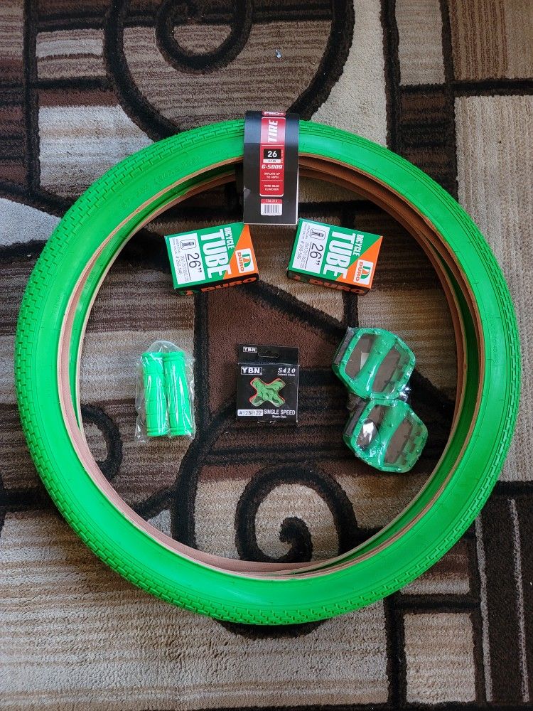 NEW Bicycle Bmx Cruiser Parts Bundle 26