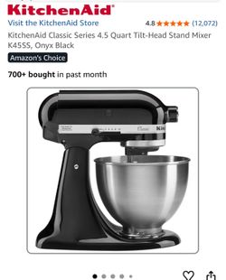 Kitchen Aid Stand mixer 4.5 quart