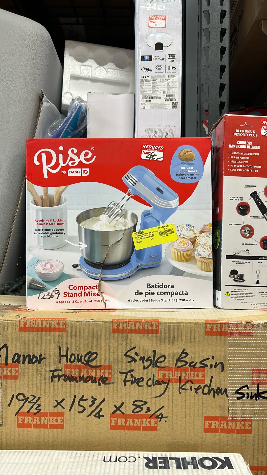 Rise By Dash Compact Stand Mixer