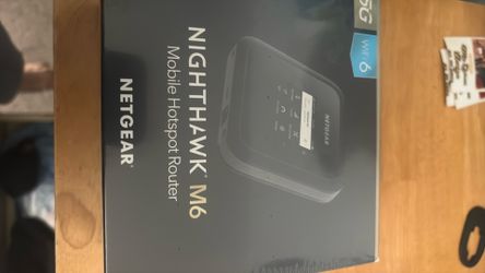 Nighthawk m6. Mobile hotspot router