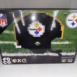FOCO 3D BRXLZ Steelers Helmet