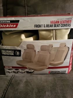 Dickies  Vegan Leather Front & Rear Seat Covers