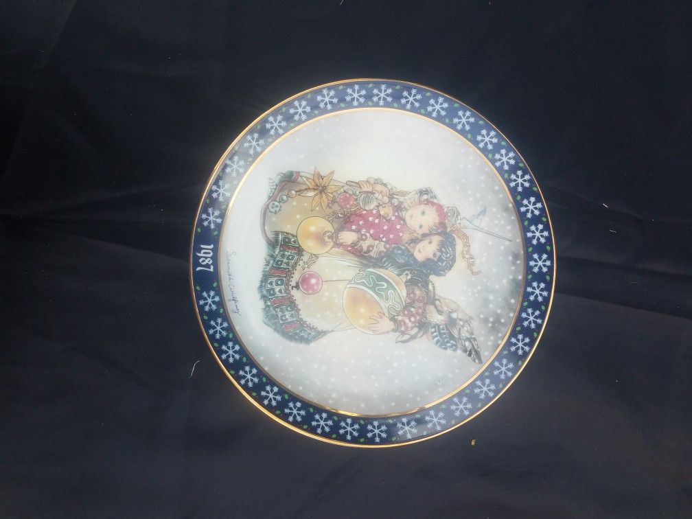 German Christmas Collector Plates