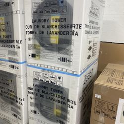 Electrolux  ELTE7300AW 27 Inch Electric Stacked Laundry Tower 