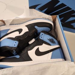 Air Jordan 1 UNC Blue, Size 9.5 DS