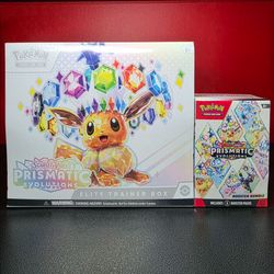 Pokemon Prismatic Evolutions ETB & Booster Bundle Sealed 🔥