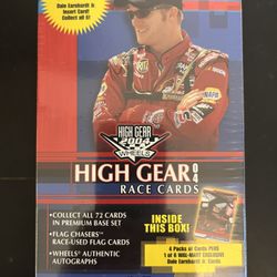 2004 Wheels High Gear NASCAR Blaster Box