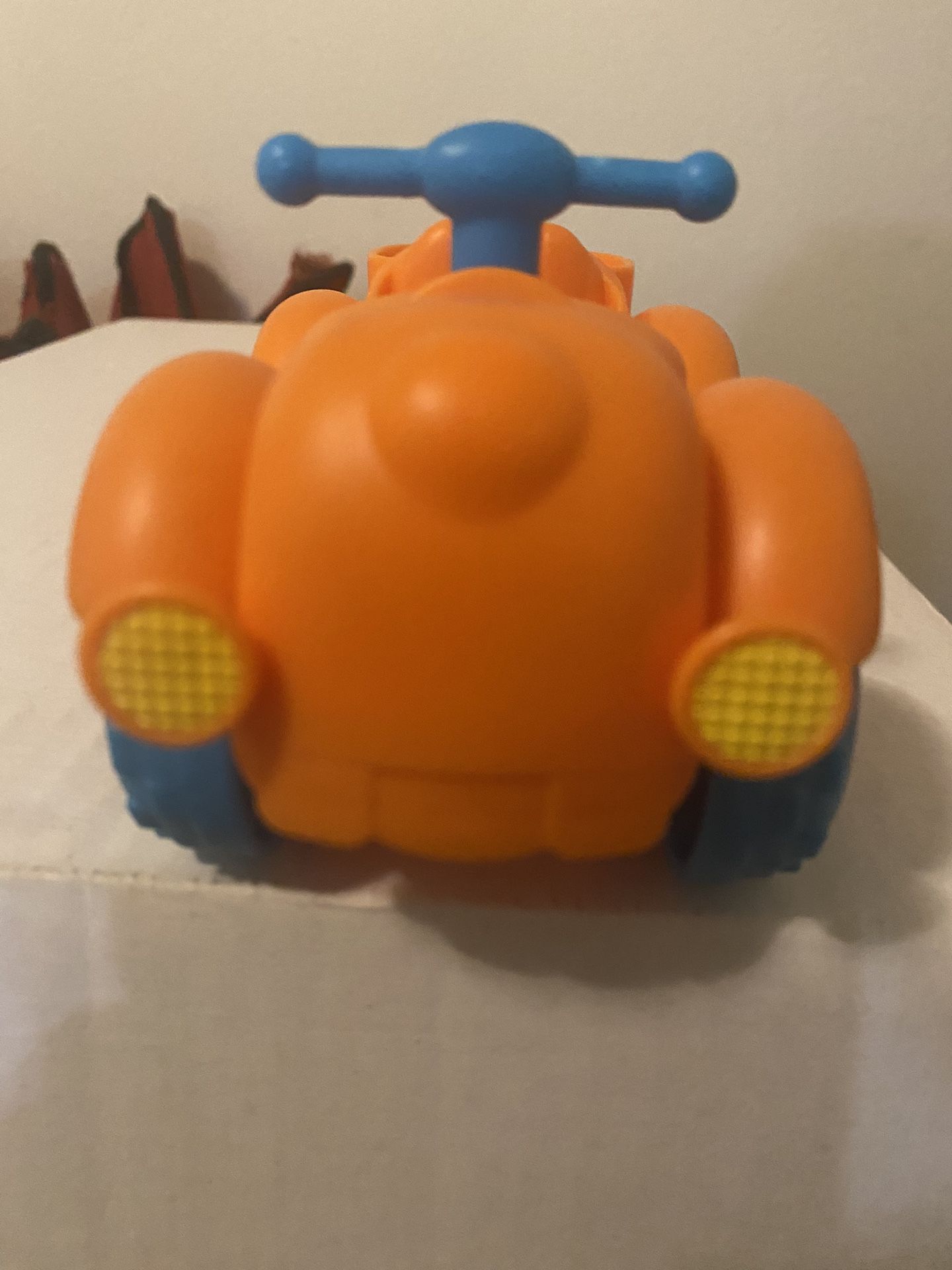 Mickey Mouse Blue and Orange Toy Car