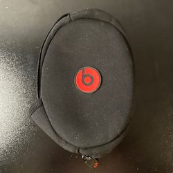 Original Beats Head Phones By Dre Headphones Padded Soft case
