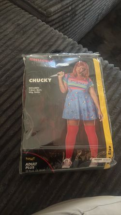 Chucky Halloween Costume Adult Plus Size