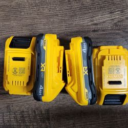 Battery powerpack XR 4AH 50 each