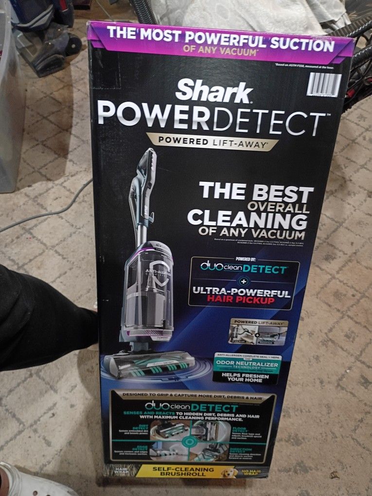 Shark Power Detect Vacuum For All Floor Types