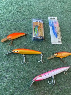 Mixed Fishing Lure Lot – 6 Lures all for $10