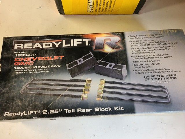 Readylift Block Kit Chevy GMC