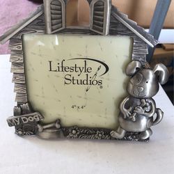 Small Pewter Pet Frame-$4.00