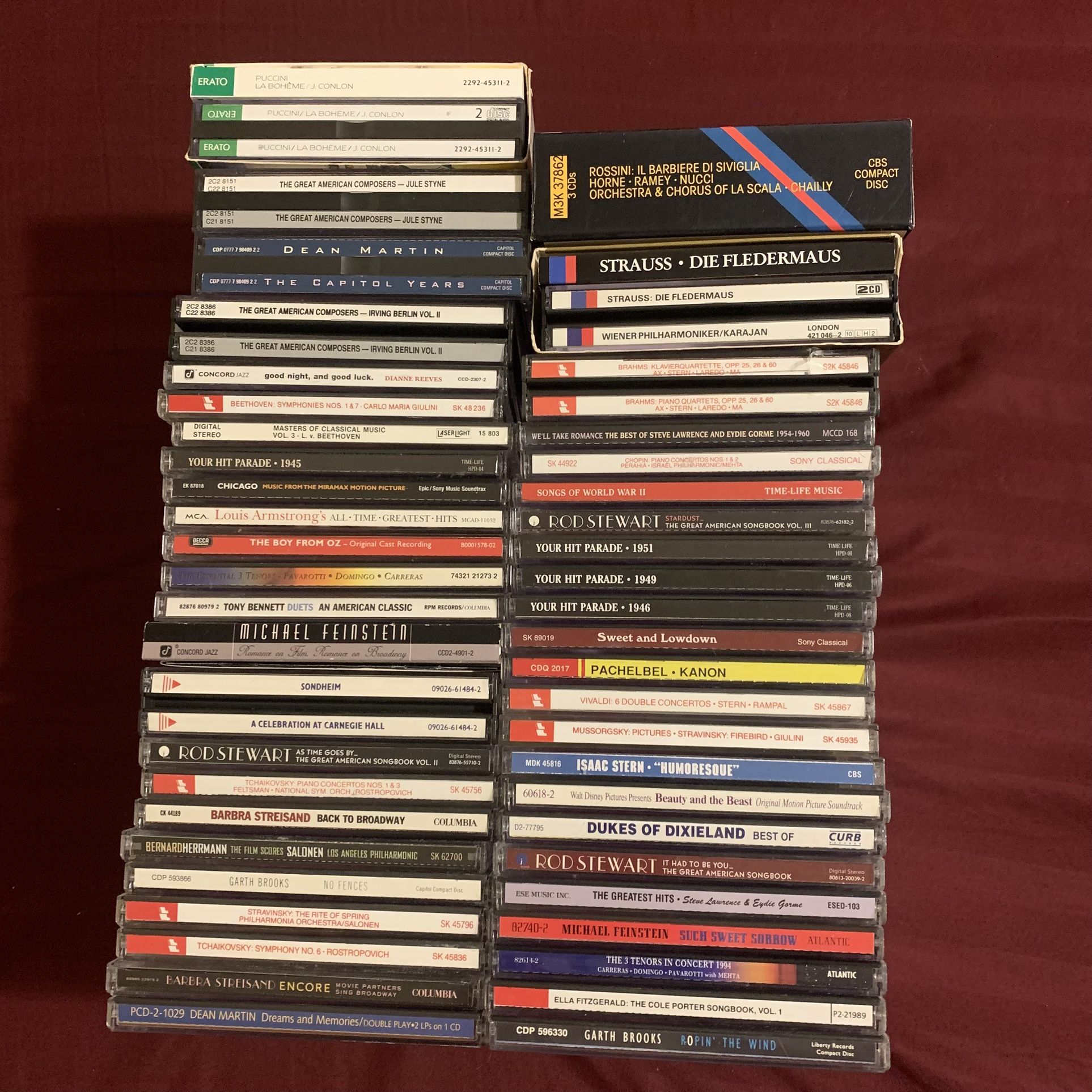 Lot Of 50 Music CDs