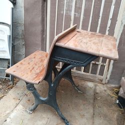 School Desk Childs Antique