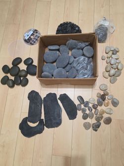 Stone Massage Basalt Marble & Chakra Balancing Kit with DVD