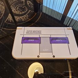 new Nintendo 3DS XL SNES
 edition with digital games