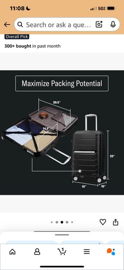 Great Deal Good Conditions Forrest Green Suitcase 🧳 Luggage On Wheels 🛞 Fyi Have A Black One Too