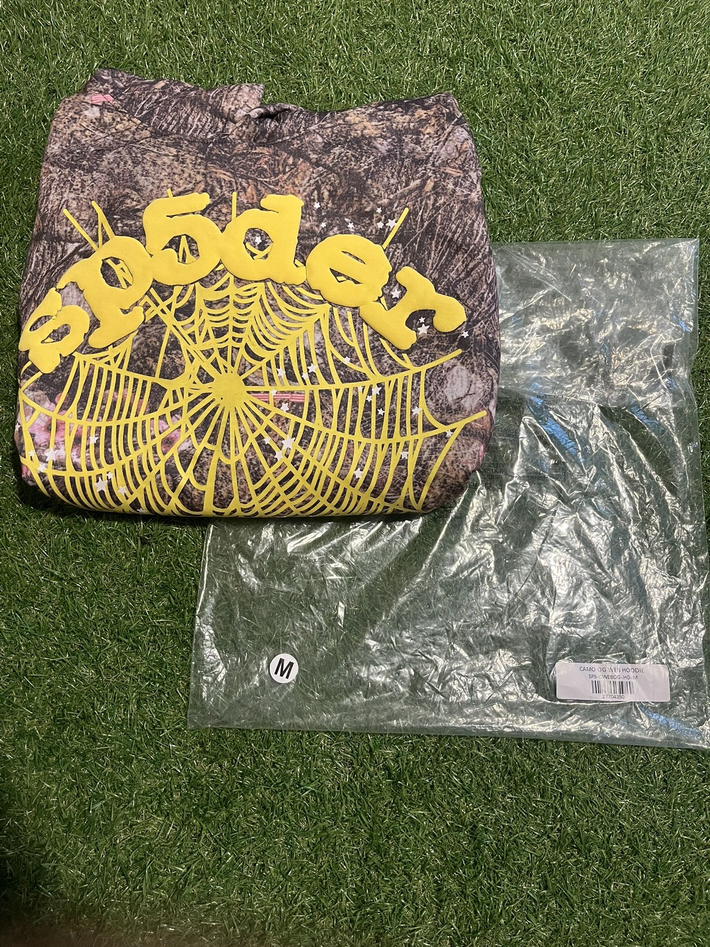*BRAND NEW* SP5DER HOODIE OG WEB “CAMO” M