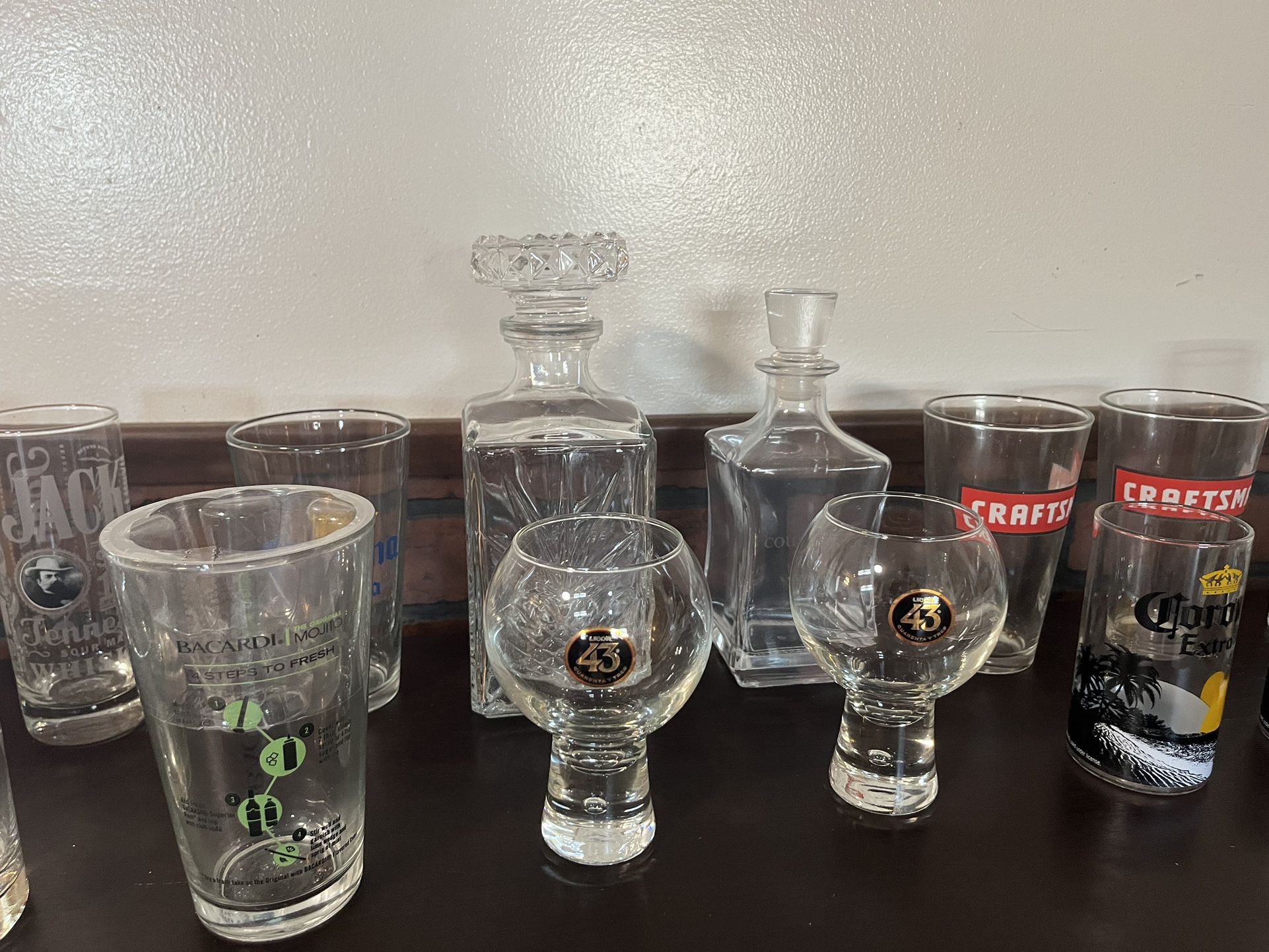 Beer Glasses And Decanters