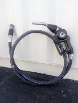 Vintage Gas Pump Nozzle and Hose