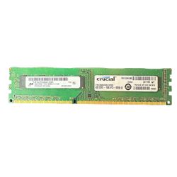 4GB DDR3-1600 Desktop RAM — Crucial