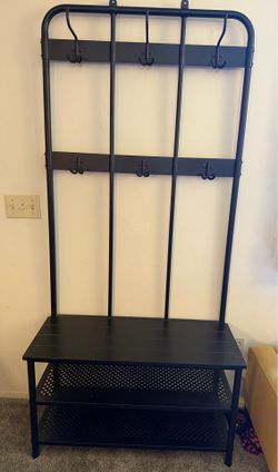 Shoe rack and bench