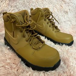 Nike Manoa leather boots wheat/black 