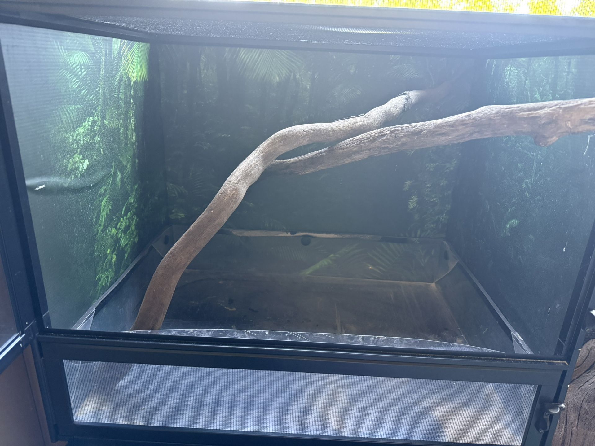 Leap Habitat Reptile Terrarium - 30 Gallon, Lightweight and Durable, enclosure