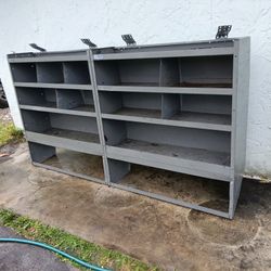Utility Van Interior Shelfs And Drawers