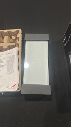 2 Artika Glacier light sconces brand new