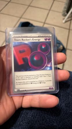 Pokémon Team Rocket's Energy Special Energy Card