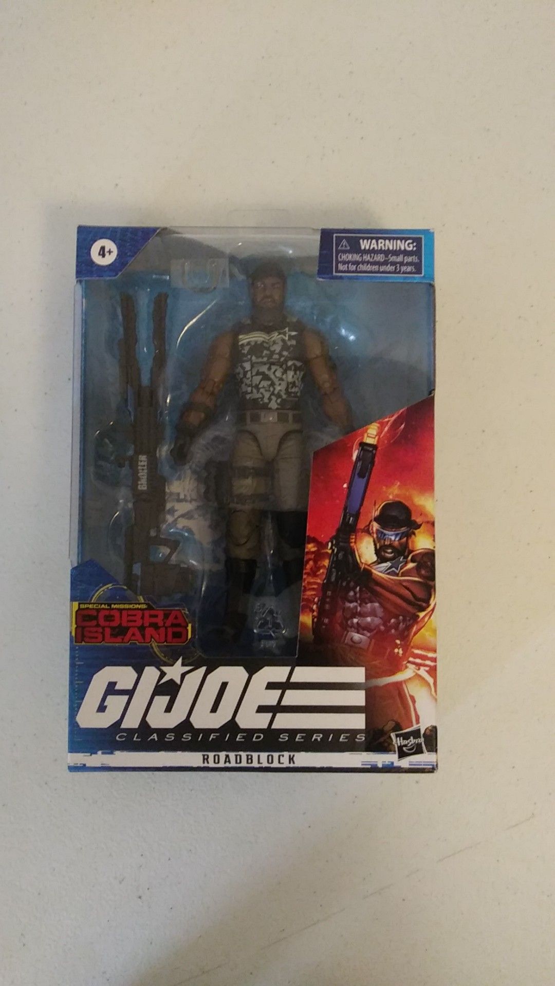 Gi joe classified series special mission cobra island roadblock action figure