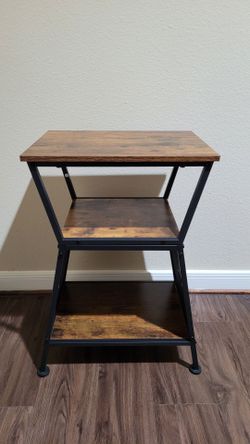 End Table with Storage Bag