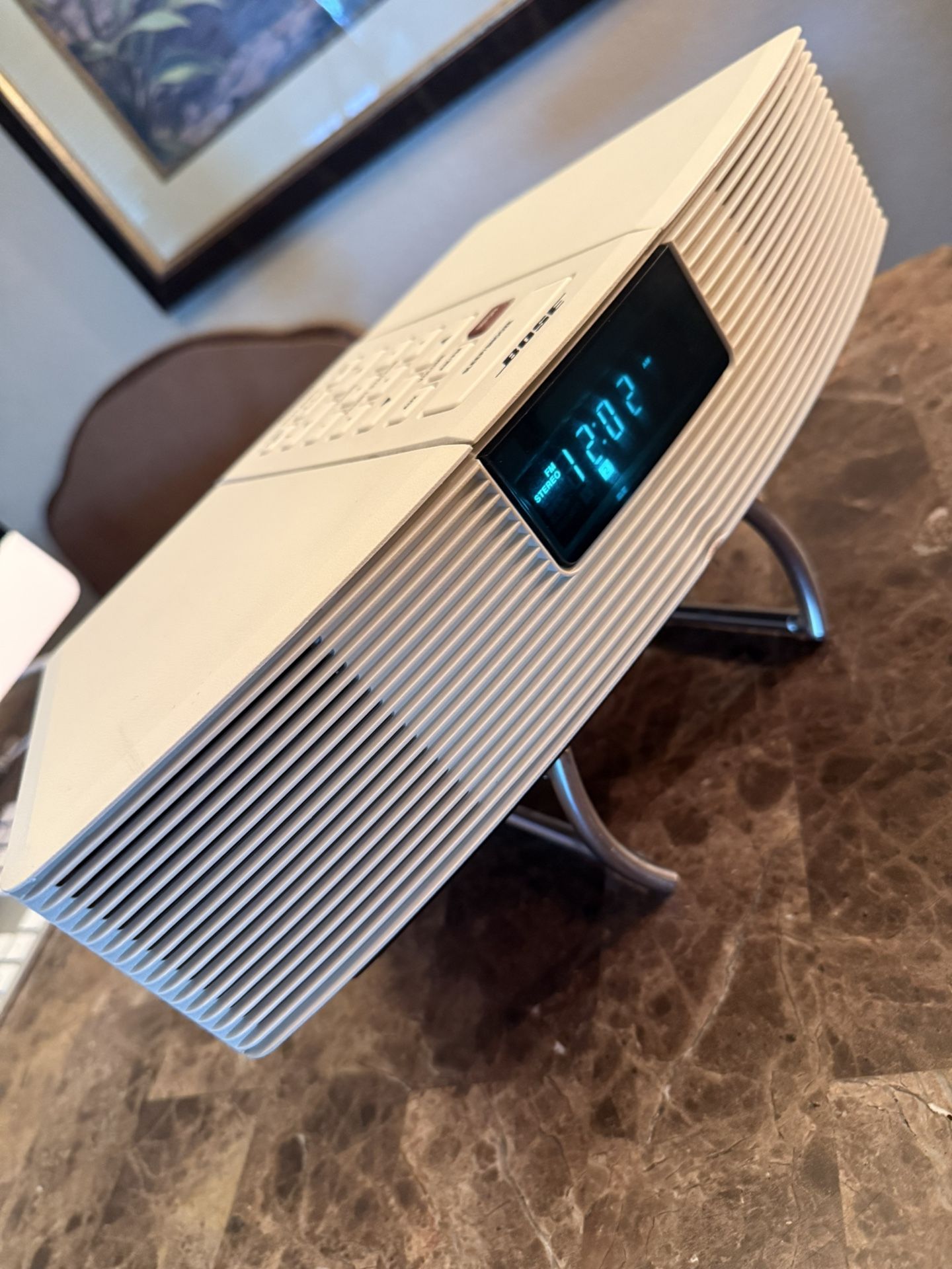 Bose Wave Radio Original Music System AWR1W1 AM/FM Alarm Clock Stereo