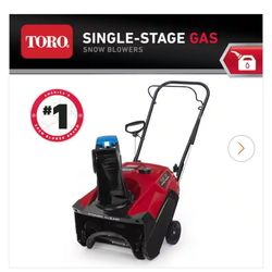 Snow Blower Toro Gas Nueva !!