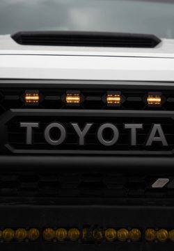 Smoked Amber Grill Lights