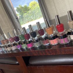 Sns Gel And Regular Polish With Powder