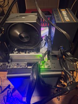 ASUS PRIME X299-A II ATX with an Intel i9 7900X cpu.