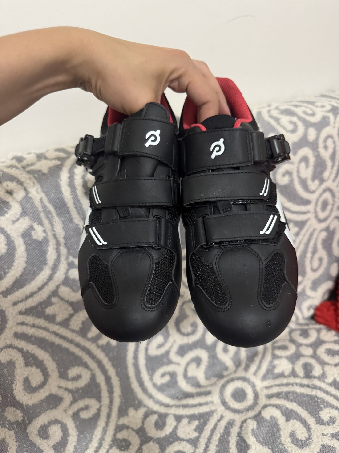 Peloton Cycling Shoes Sneakers Size 40 Women’s Size 9 Mens Size 7 Fair Condition